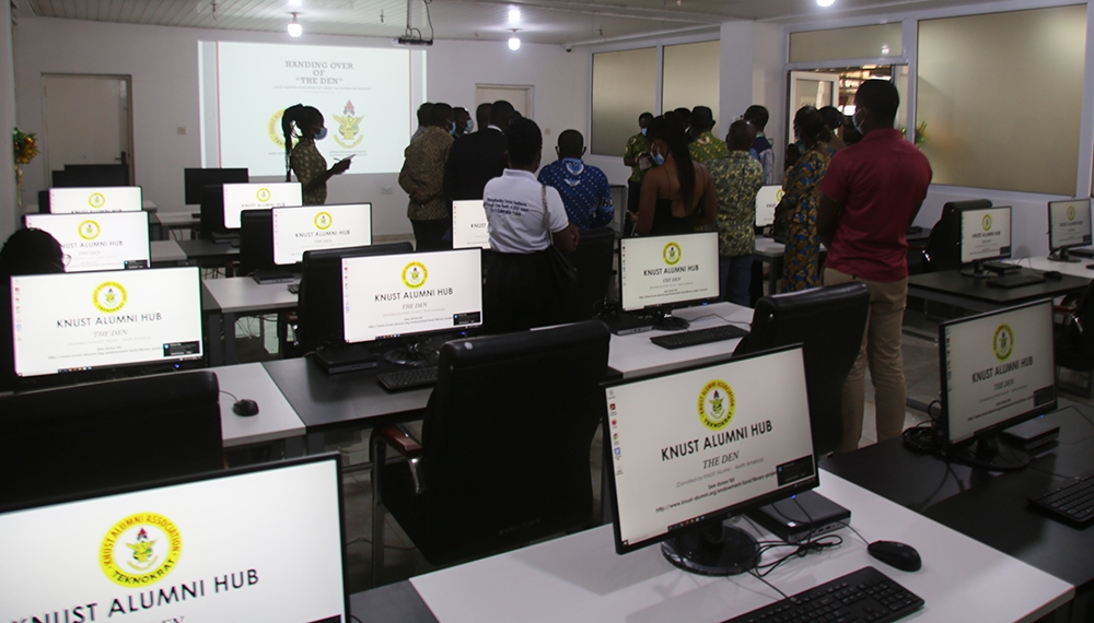 KNUST Alumni Association-USA Chapter Donates ICT Facility to University Library